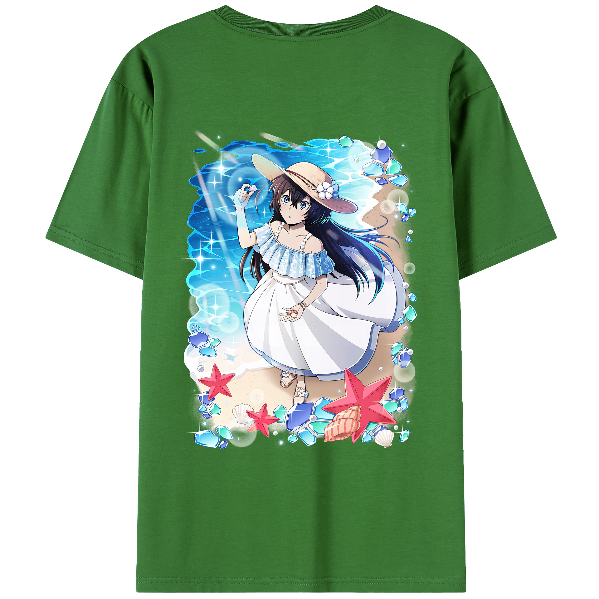 （画像用） 文豪ストレイドッグス Bungo Stray Dogs レディース半袖Tシャツ(バックプリント)